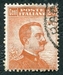 N°0105-1917-ITALIE-VICTOR EMMANUEL III-20C-ORANGE 