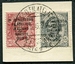 N°0117-0118-1922-ITALIE-SURCHARGE CONGRESSO FILATELICO 