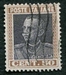 N°0208-1927-ITALIE-VICTOR EMMANUEL III-50C-MARRON GRIS NOIR 