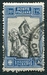 N°0219-1928-ITALIE-STATUE EMMANUEL PHILIBERT-1L25-BLEU NOIR 