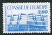 N°097-1987-FRANCE-CONSEIL DE L'EUROPE-3F60-BLEU 