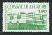 N°093-1986-FRANCE-CONSEIL DE L'EUROPE-1F90 VERT 