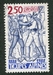 N°2543-1988-FRANCE-CENTENAIRE DES TROUPES ALPINES-2F50 