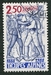 N°2543-1988-FRANCE-CENTENAIRE DES TROUPES ALPINES-2F50 