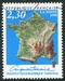 N°2662-1990-FRANCE-CINQUANTENAIRE DE L'IGN-2F30 