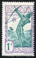 N°109-1929-GUYANE FRANCAISE-INDIGENE A L'ARC-1C