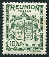 N°17-1933-REUNION-ARMOIRIES-10C