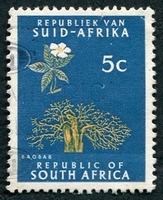 N°0254-1961-AFRIQUE SUD-BAOBAB-5C