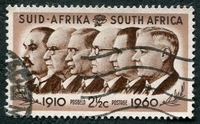 N°0229-1960-AFRIQUE SUD-PREMIERS MINISTRES DEPUIS 1910-3P