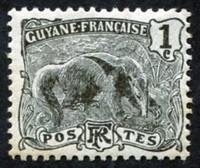 N°049-1904-GUYANE FRANCAISE-FOURMILIER-1C