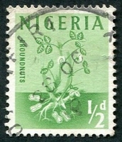 N°097-1961-NIGERIA-ARACHIDES-1/2P