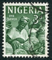 N°101-1961-NIGERIA-SCULPTURE-3P