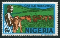 N°284B-1973-NIGERIA-BETAIL-5K