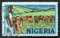 N°284B-1973-NIGERIA-BETAIL-5K