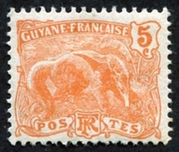 N°075-1904-GUYANE FRANCAISE-FOURMILIER-5C