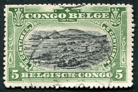 N°054-1910-CONGO BE-PORT DE MATADI-5C-VERT