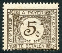N°066-1923-CONGO BE-5C-SEPIA