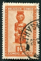 N°277-1948-CONGO BE-ART INDIGENE-STATUETTE BOP KENA-10C
