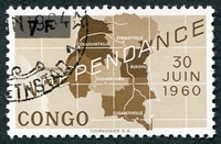 N°542-1964-CONGOK-INDEPENDANCE-7F 