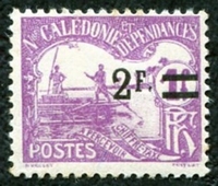 N°024-1926-NOUVELLE CALEDONIE-PECHEUR-2F S 1F