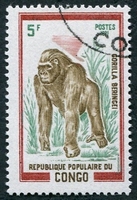 N°0322-1972-CONGOBR-FAUNE-GORILLE-5F
