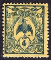 N°090-1905-NOUVELLE CALEDONIE-CAGOU-4C