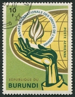 N°104-1969-BURUNDI-ANNEE INTERN DROITS HOMME-10F