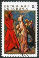 N°129-1970-BURUNDI-JESUS CONSOLE LES FEMMES-8F