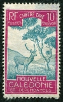 N°029-1928-NOUVELLE CALEDONIE-CERF ET NIAOULI-10C