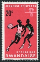 N°0162-1966-RWANDA-SPORT-BASKET-20C