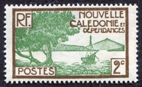 N°140-1928-NOUVELLE CALEDONIE-POINTE PALETUVIERS-2C
