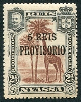 N°050-1910-NYASSA-FAUNE-GIRAFE-5R S 2C1/2