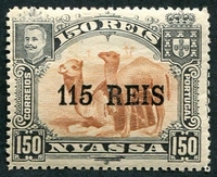 N°041-1903-NYASSA-FAUNE-DROMADAIRES-115R S 150R-ORANGE