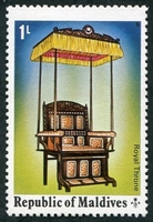 N°0519-1975-MALDIVES-ART-TRONE ROYAL MALDIVES-1L