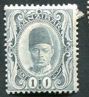 N°090-1908-ZANZIBAR-SULTAN ALI BEN HAMOUD-1C-GRIS