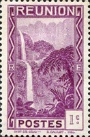 N°0125-1933-REUNION-CASCADE DE SALAZIE-1C