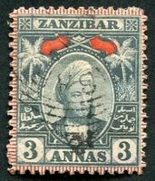 N°031-1897-ZANZIBAR-SULTAN HAMED BIN THWEINI-3A