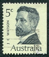 N°0399-1969-AUSTRALIE-CELEBRITES-J.C.WATSON-5C