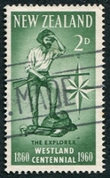 N°0381-1960-NOUVELLE ZELANDE-EXPLORATEUR-2P