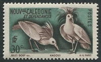 N°260-1948-NOUVELLE CALEDONIE-OISEAUX-CAGOUS-30C