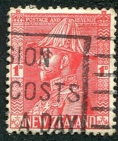 N°0183-1926-NOUVELLE ZELANDE-GEORGE V-1P-ROUGE