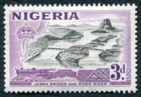 N°080-1953-NIGERIA-PONTS SUR LE NIGER-3P