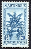 N°14-1933-MARTINIQUE-FLEURS FRUITS-20C