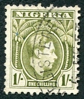 N°059-1938-NIGERIA-GEORGE VI-1S-OLIVE