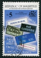 N°0800-1993-MAURICE-SOMMET FRANCOPHONIE-NOMS DIVERS-5R