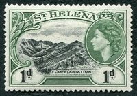 N°0123-1953-STE HELENE-LINIERE-1P-VERT