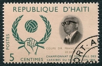 N°556-1966-HAITI-CHAMP FOOTBALL DES CARAIBES-5C