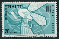 N°504-1963-HAITI-CAMPAGNE MONDIALE CONTRE LA FAIM-20C