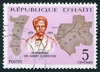 N°567-1967-HAITI-DOCTEUR ALBERT SCHWEITZER-5C