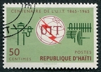 N°536-1965-HAITI-CENTENAIRE IUT-50C